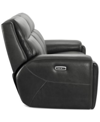 Varsani 90" Zero Gravity Leather Sofa, Created for Macy's