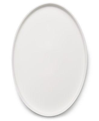 Aaden Matte Stackable Oval Serve Platter, Exclusively at Macy's