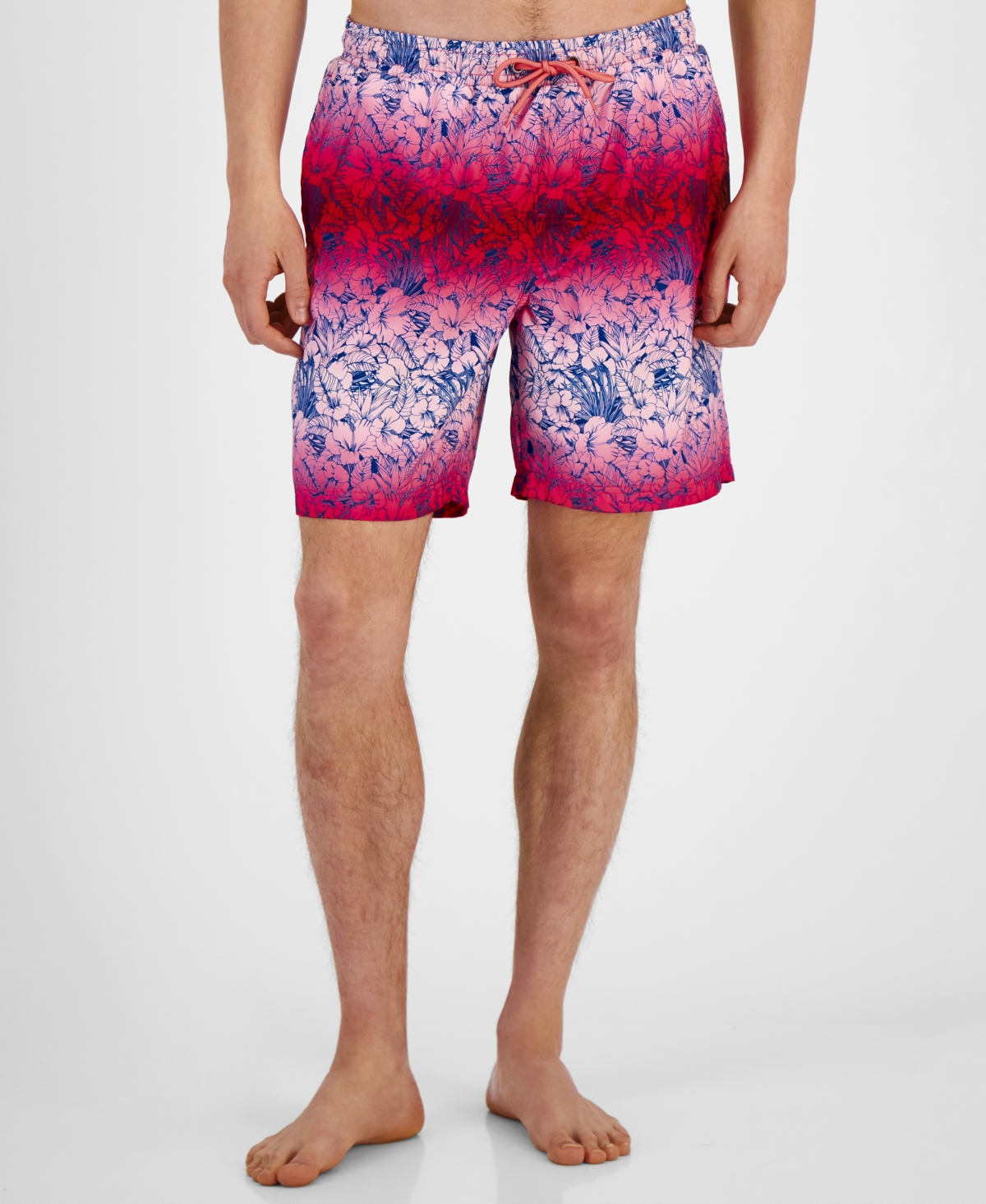 Club Room Men's Hibiscus Quick-Dry Floral 7