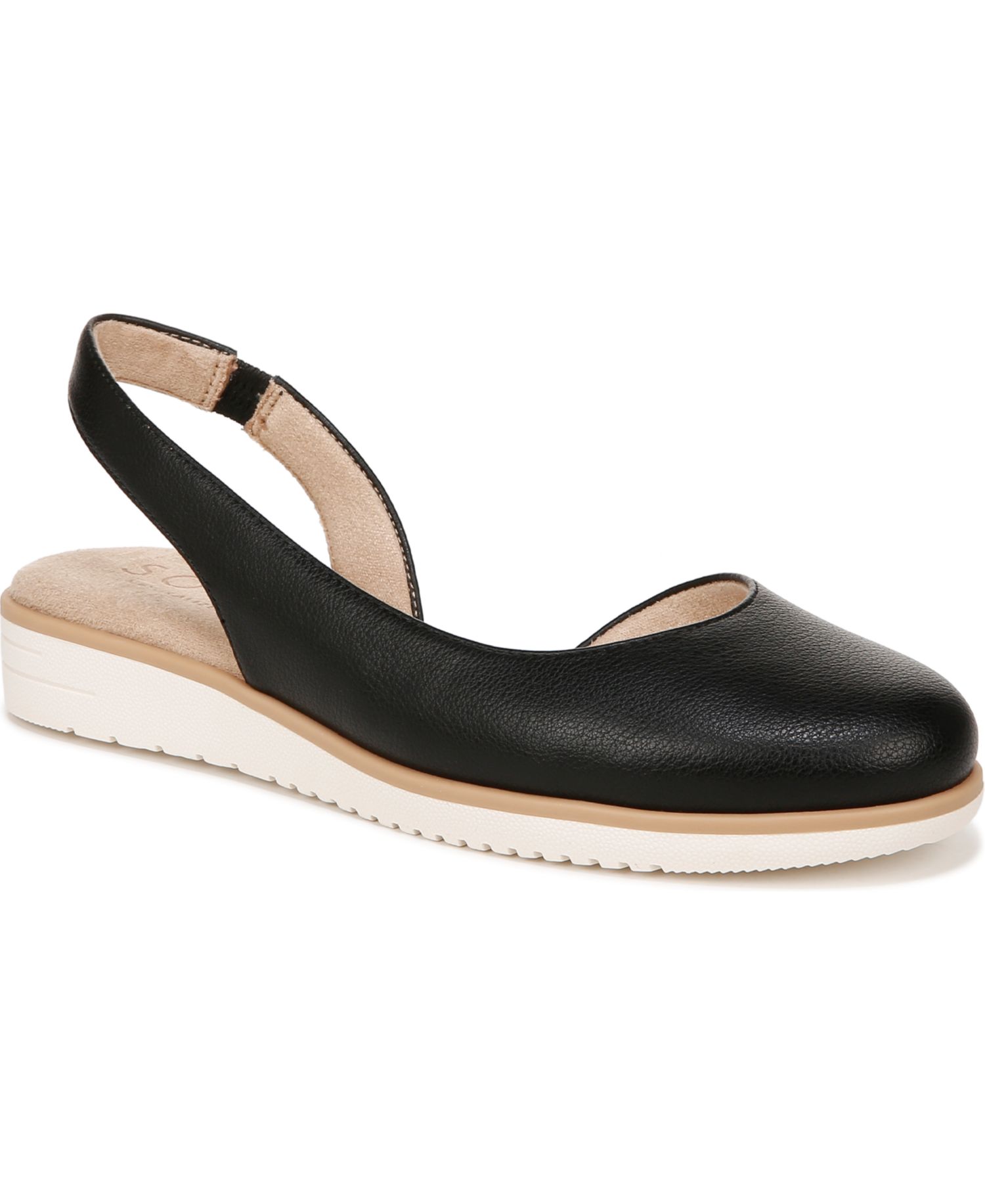 Women's Idea-Dorsay Slingback Flats