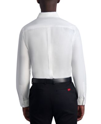 KARL LAGERFELD PARIS Мужская тканая рубашка приталенного кроя Karl Lagerfeld Paris 19890₽