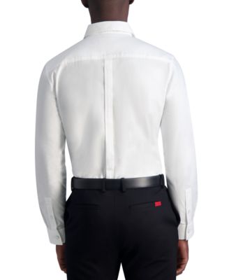 КАРЛ ЛАГЕРФЕЛЬД ПАРИЖ Karl Lagerfeld Paris Мужская приталенная рубашка из ткани с бриллиантами 19890₽