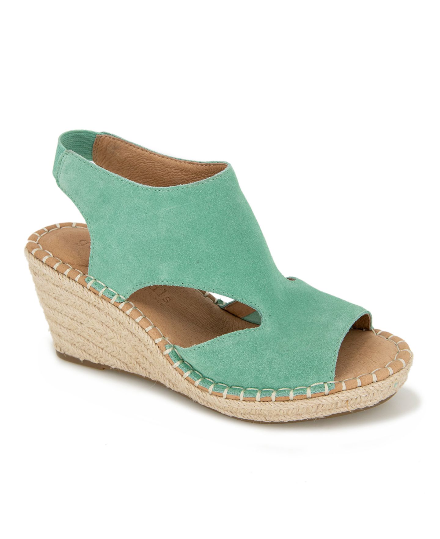 Женские сандалии Gentle Souls Cody Wedge Espadrille, цвет: Тёмный бежевый — фото 18