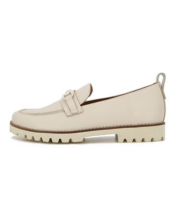 Gentle Souls Women's Eugene Lug Bit Buckle Loafer Flats In Black | ModeSens
