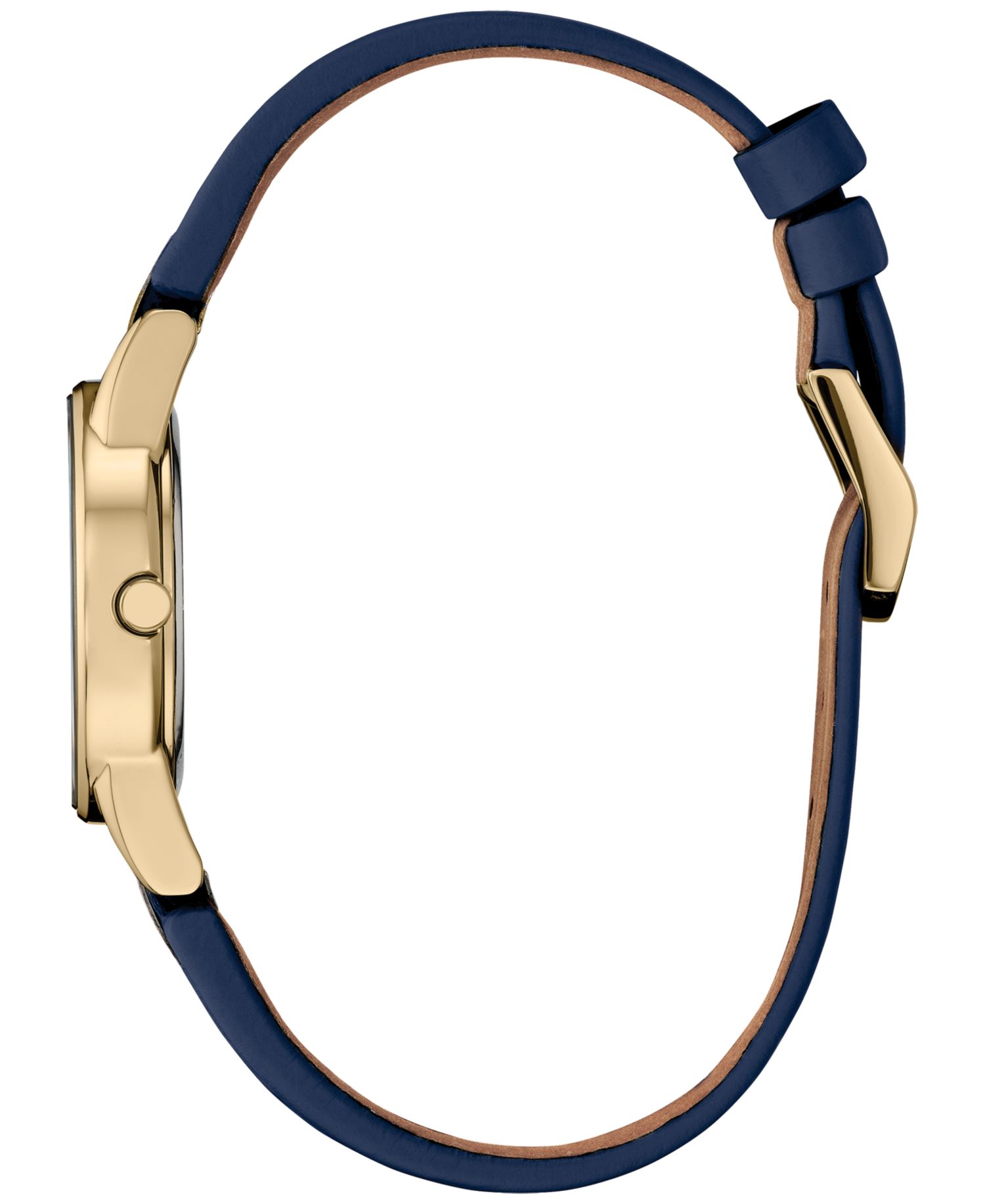 Eco-Drive Women's Disney Snow White Blue Leather Strap Watch 30mm Gift Set