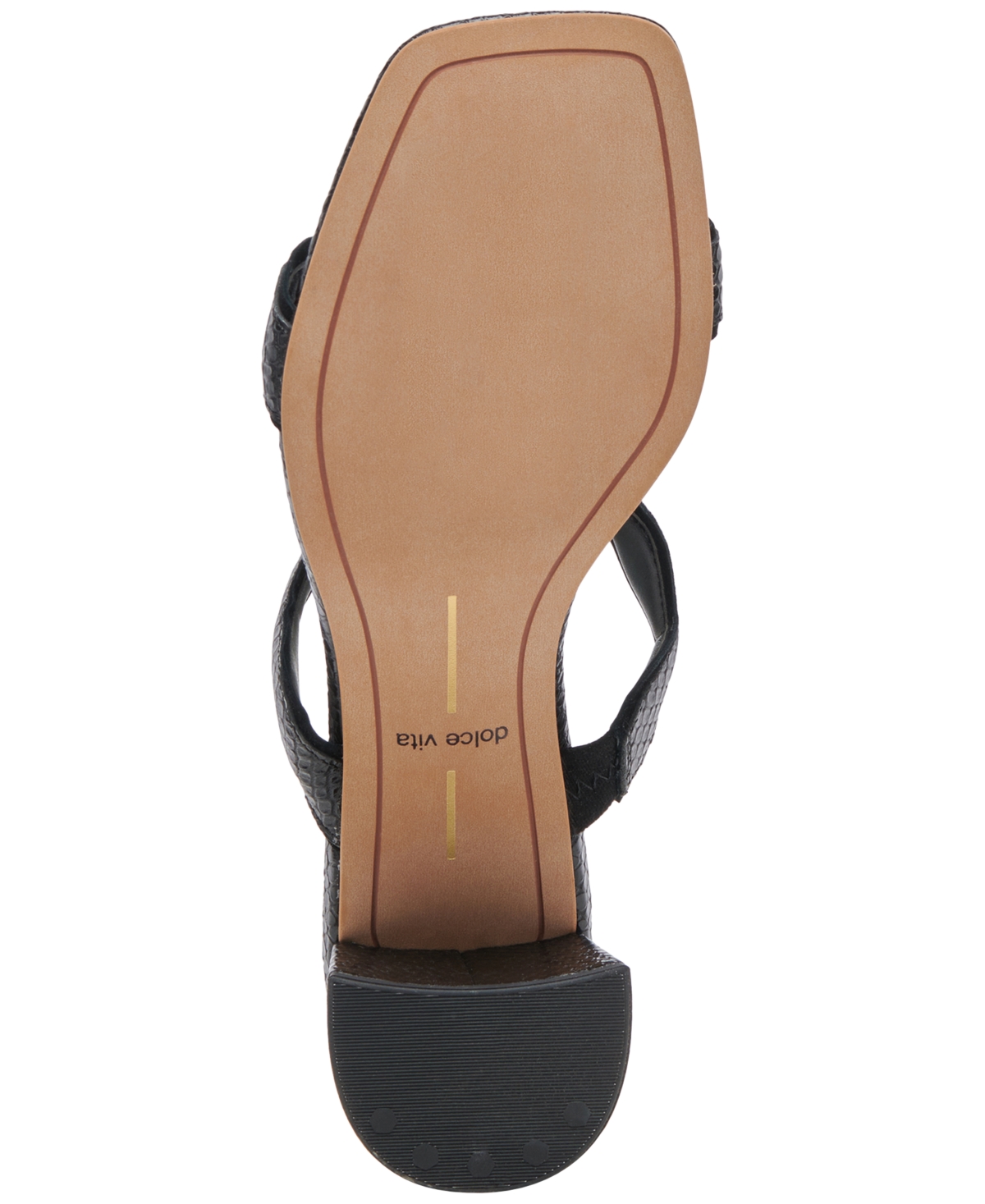 Dolce Vita Women's Ilva Wavy Banded Mid-Heel Dress Sandals