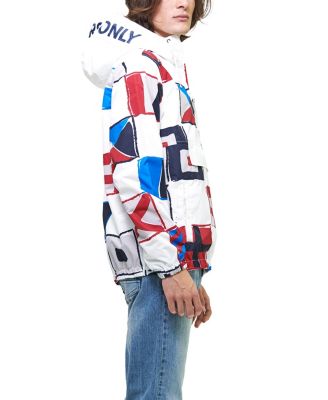 Только для членов клуба только для членов клуба мужской пуловер-ветровка с принтом флага 25690₽