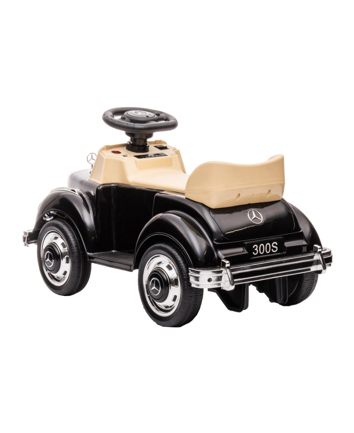 Детская игрушка Freddo Mercedes Benz 300S 6V 1-Seater Ride-On Car, Ages 3-7, цвет: Чёрный — фото 5