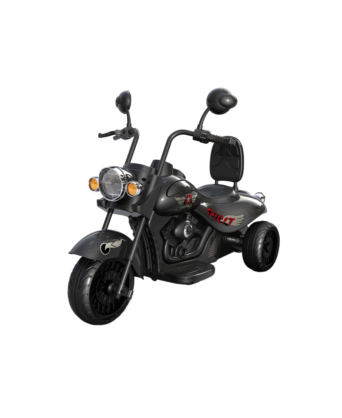 Freddo 12v Cruiser 1-seater Motorcycle In Black