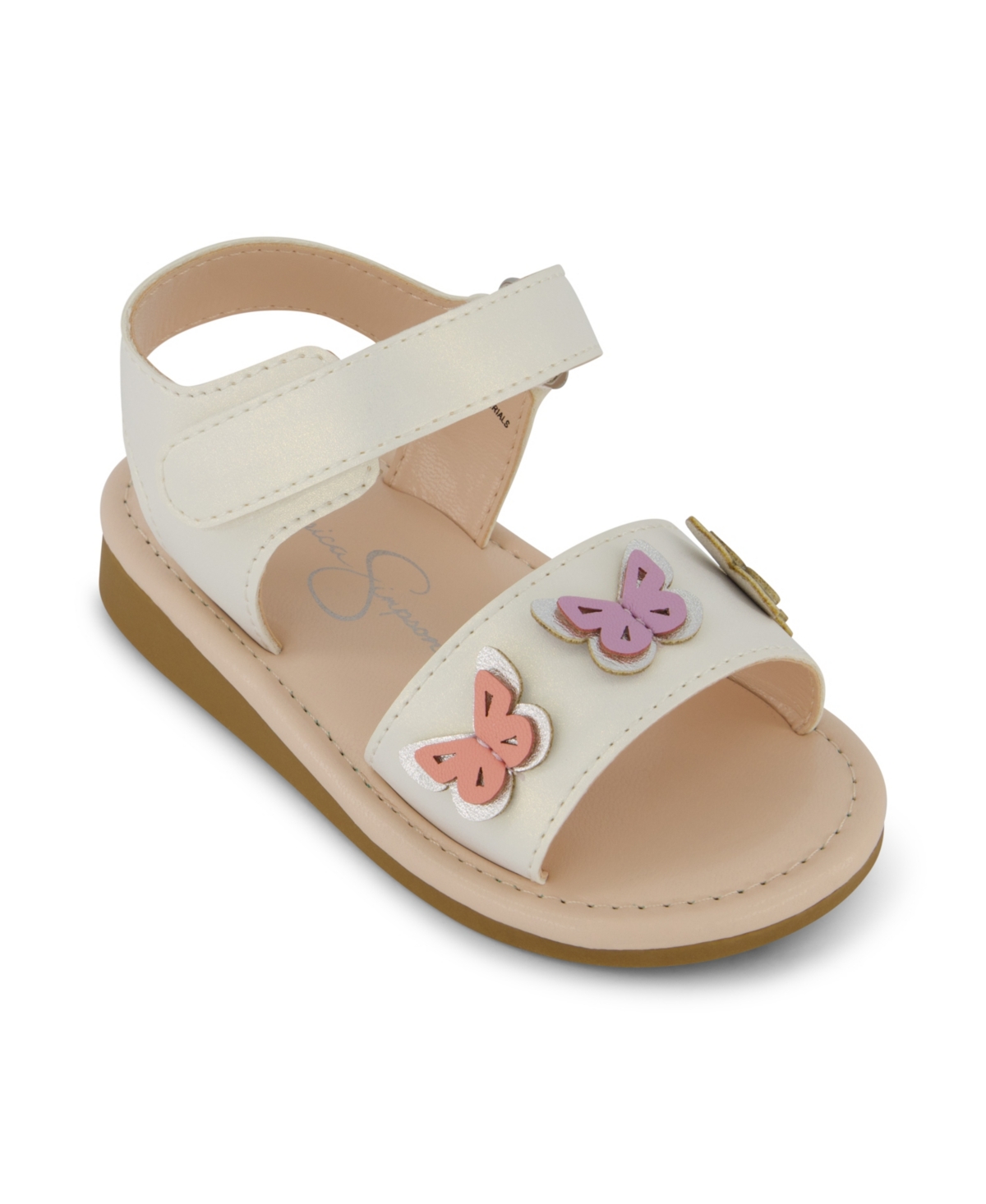 Shop Jessica Simpson Toddler Girls Janey Butterfly Summer Sandals In White