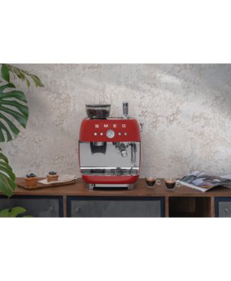 50s Retro Style Aesthetic Espresso Coffee Machine 