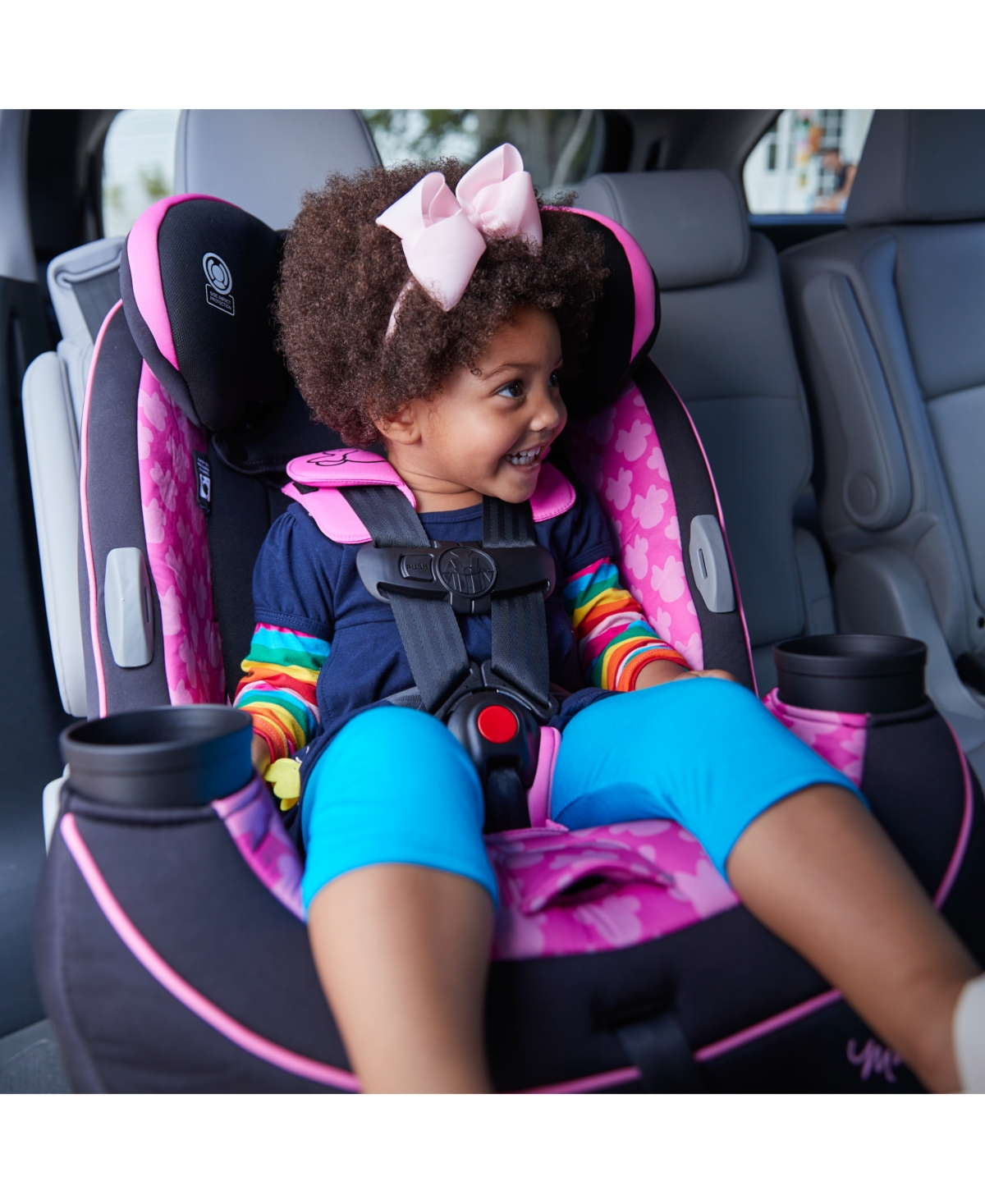 Shop Disney Baby Grow And Go All In One Convertible Car Seat In Pink