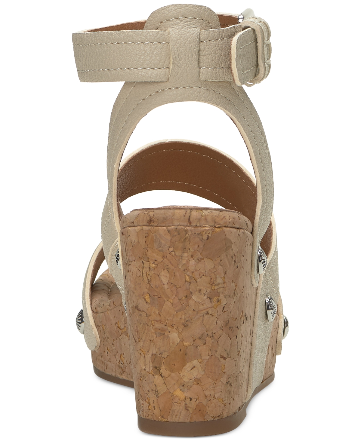 Lucky Brand Women's Valintina Strappy Platform Wedge Sandals