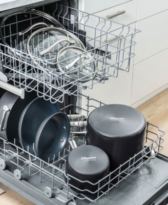 Flavortown Hard-Anodized Laser Titanium Aluminum 5-Qt. Saut&eacute; Pan with lid