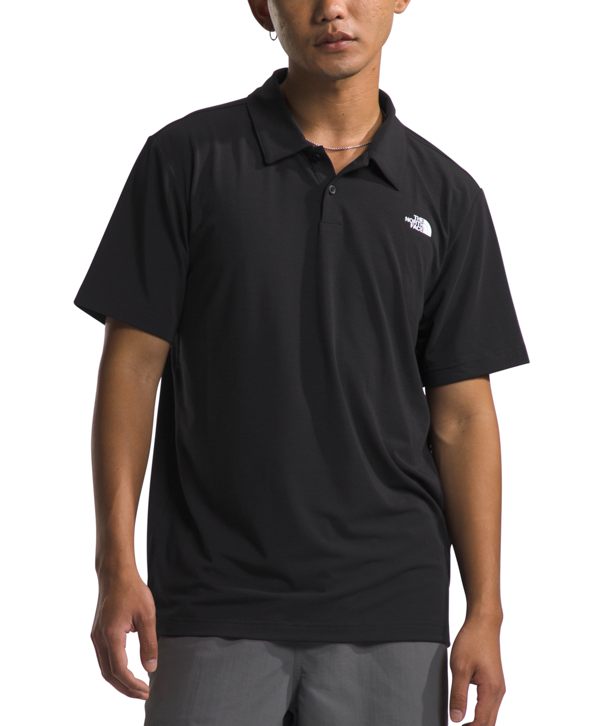 Men's Adventure Short Sleeve Polo Shirt - Tnf Black