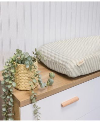 Cotton Stripe Change Pad Cover