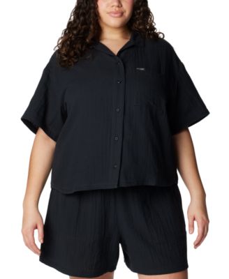 Columbia - Plus Size Holly Hideaway™ Breezy Short-Sleeve Top