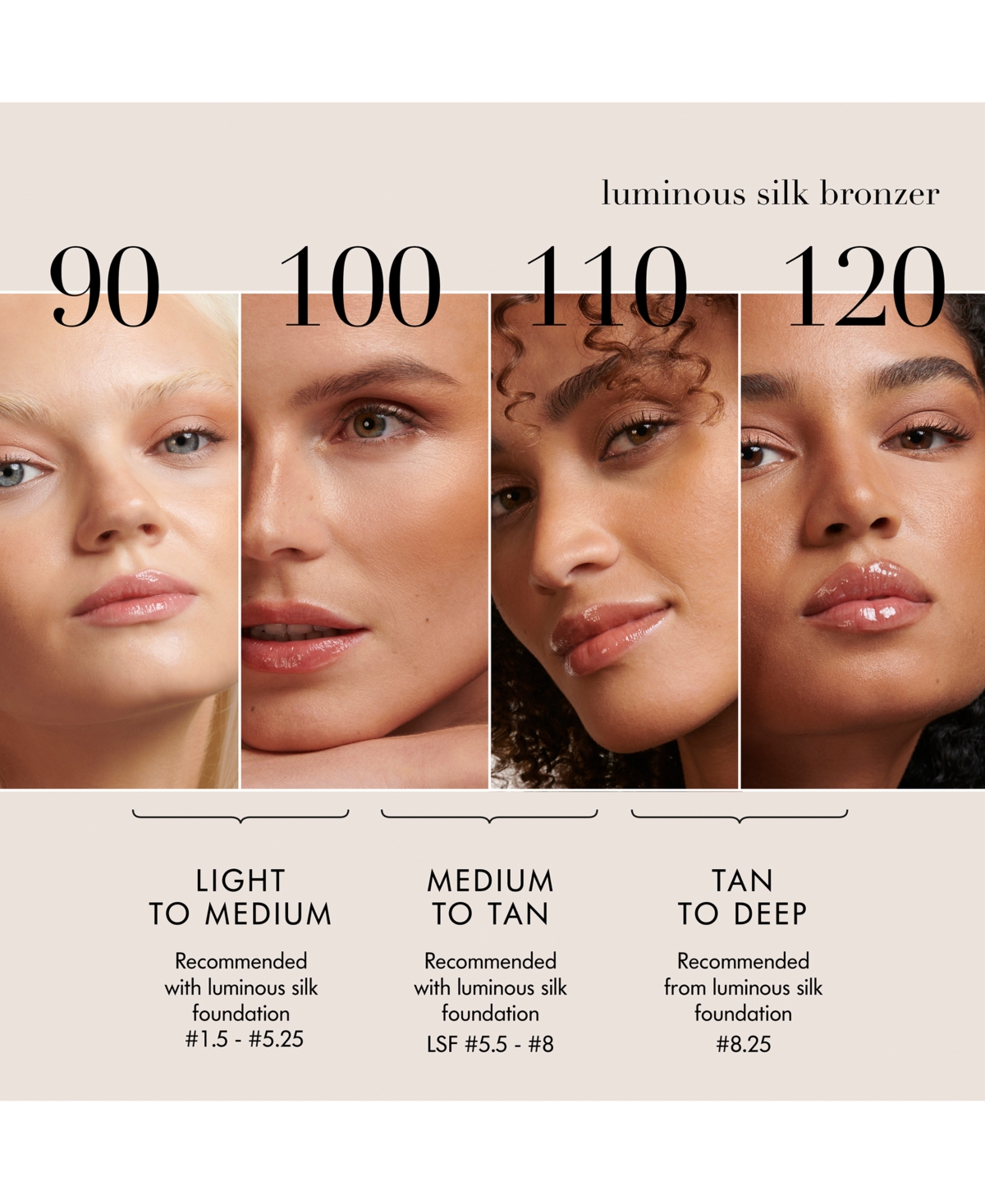 Giorgio Armani Luminous Silk Creamy Bronzing Powder In 100