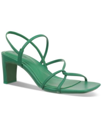 On 34th - Women's Cloverr Strappy Block-Heel Sandals