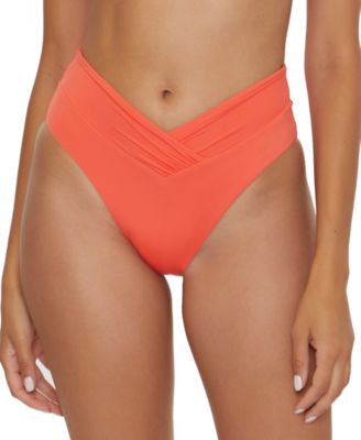 Becca - Women's V-Front High-Leg Bikini Bottoms