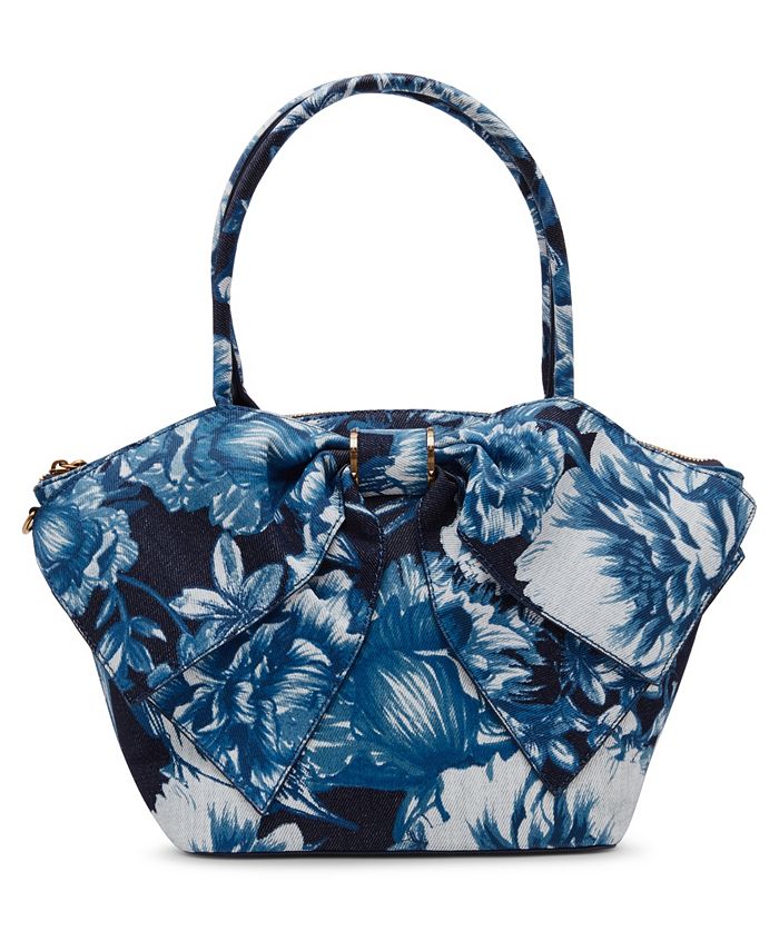Betsey Johnson Denim Bow Nanza Tote Macy s