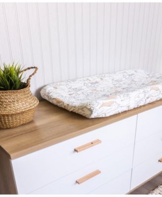 Ezra Quilted Change Pad Cover - Woodland