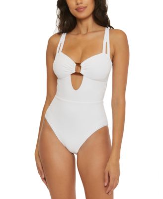 Macy's white swimsuit on sale