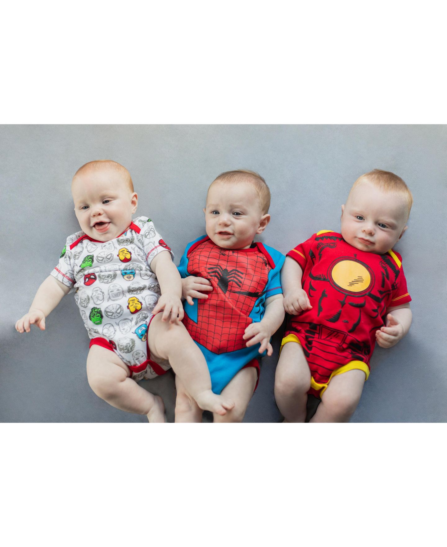 Боди Baby, 5 шт. — Avengers, цвет: Разноцветный — фото 2