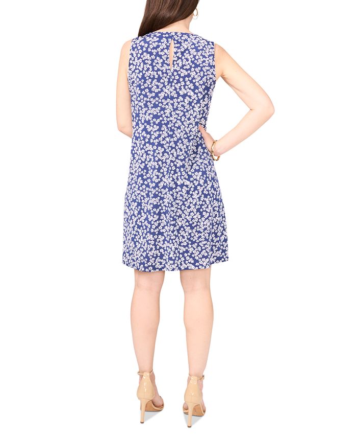 MSK Petite Floral-Print Shift Dress - Macy's