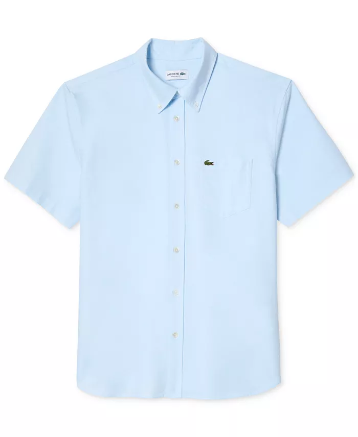Men's Short Sleeve Button-Down Oxford Shirt - thumbnail 6