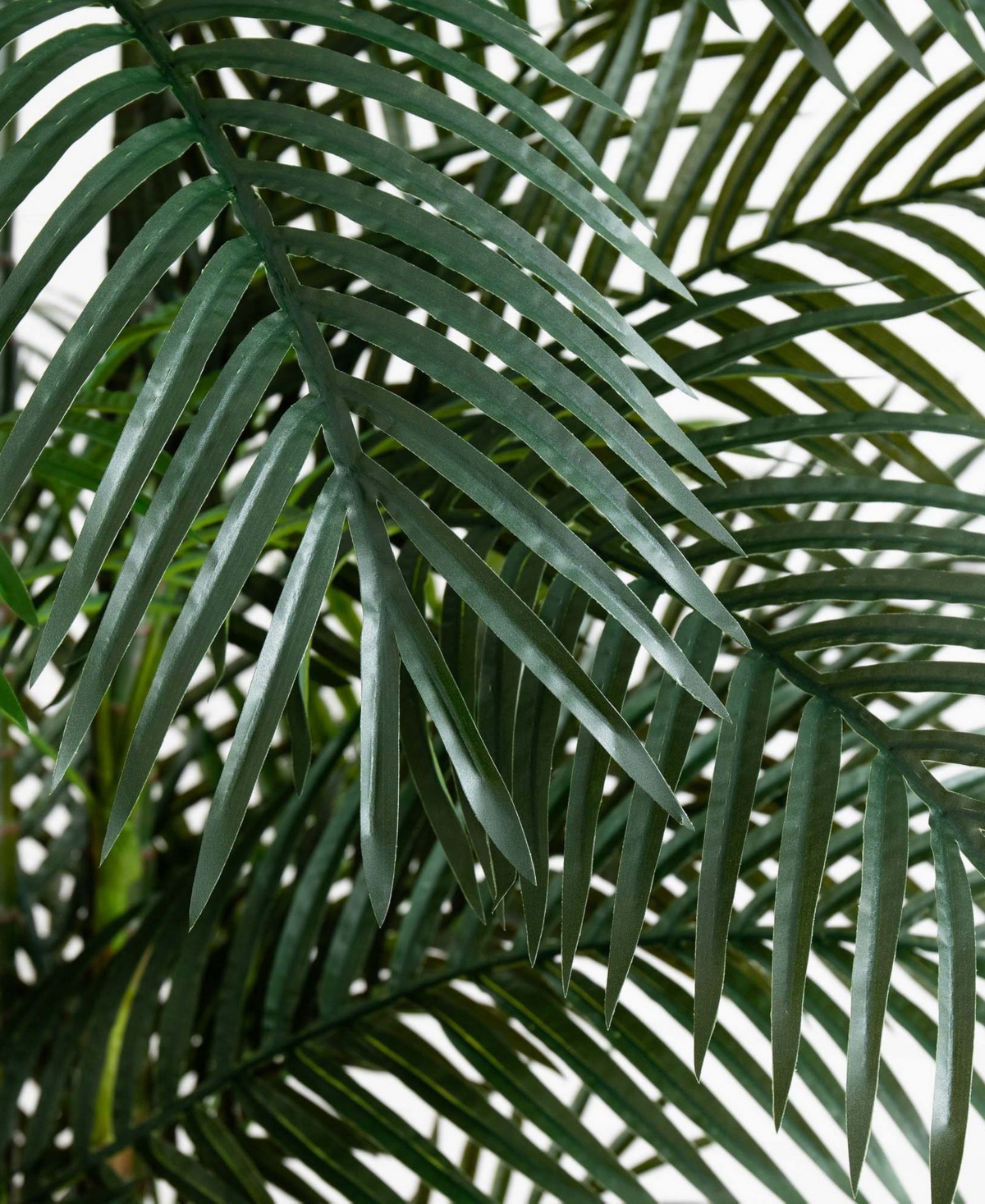 Shop Nearly Natural 10ft. Uv Resistant Artificial Areca Palm Tree Indoor/outdoor In Green
