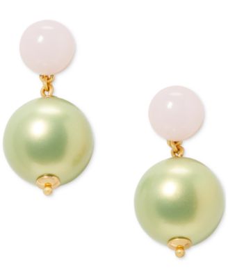 kate spade new york - Gold-Tone Bright Spots Drop Earrings