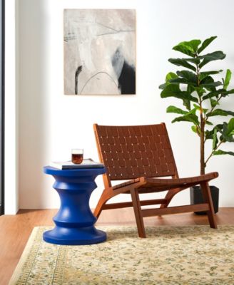  Multi-functional Cobalt Blue Chess Garden Stool or Planter Stand or Accent Table
