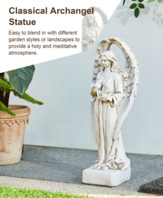 Standing Archangel Garden Statue