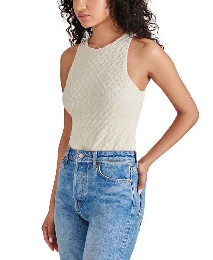 Body Femme Steve Madden Nico - Sans Manches - Bas Coquin - Tricot - 69cm