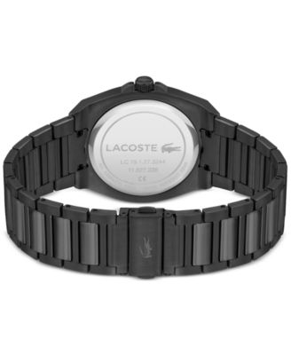 Men's Reno Black-Tone Stainless Steel Bracelet Watch 42mm