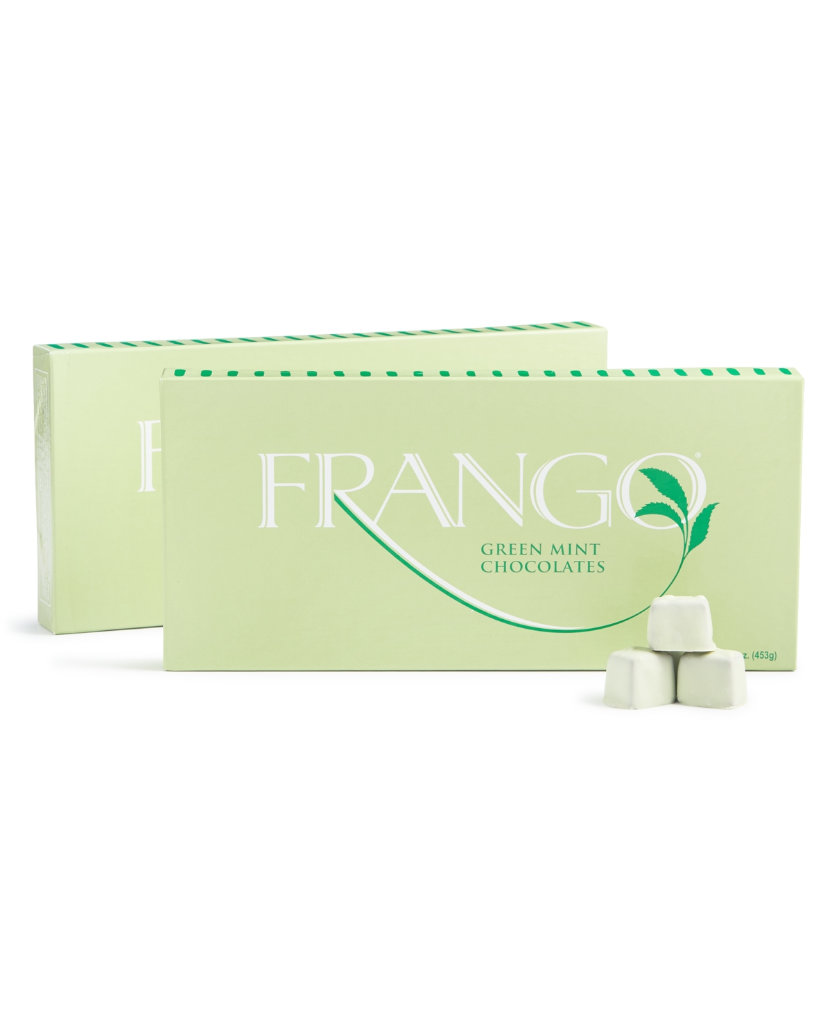 Frango Chocolates 2 Pack Holiday 1 Lb Green Mint Wrapped Box of Chocolates, Created for Macy's