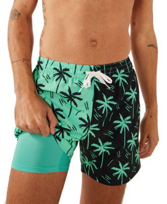 Chubbies - Men's The Throne Of Thighs Quick-Dry 5-1/2" Swim Trunks with Boxer-Brief Liner