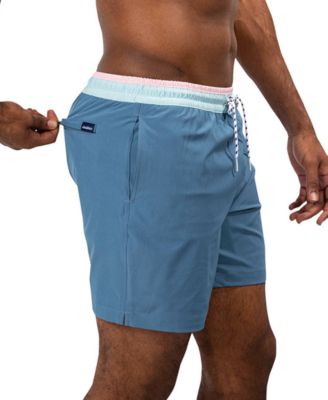 Men's The Gravel Roads Quick-Dry 5-1/2" Swim Trunks with Boxer-Brief Liner