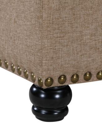 28" Designs4Comfort Herald Square Ottoman Coffee Table