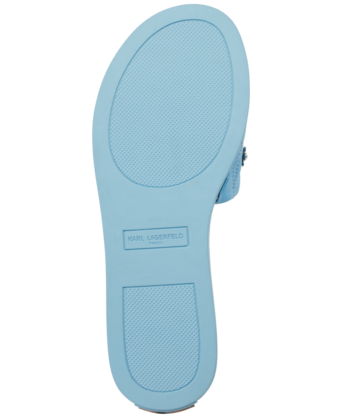 Karl Lagerfeld Paris Carenza Pins Flat Slide Sandals