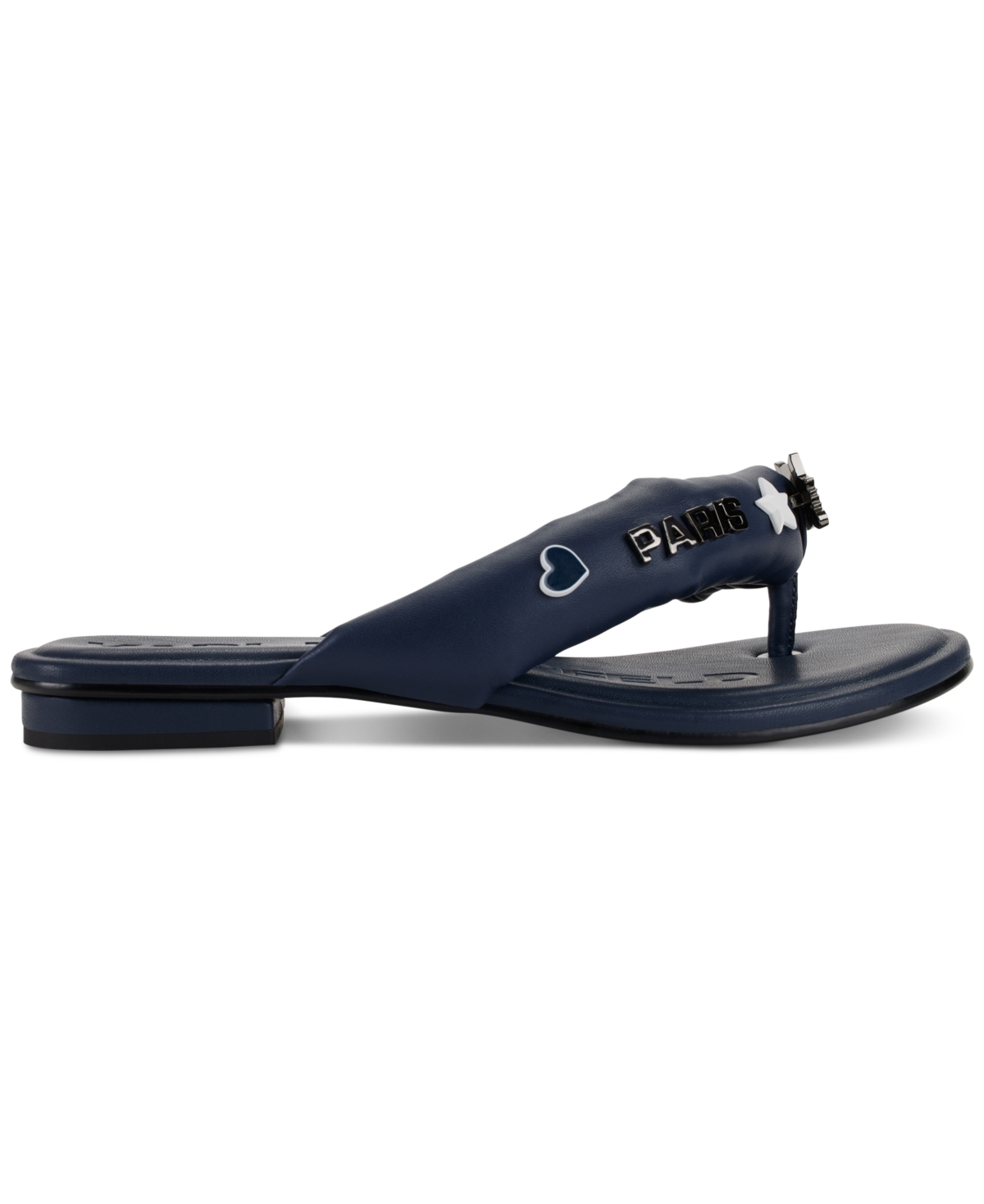 Karl Lagerfeld Paris Women's Ceejay Embellished Thong Sandals