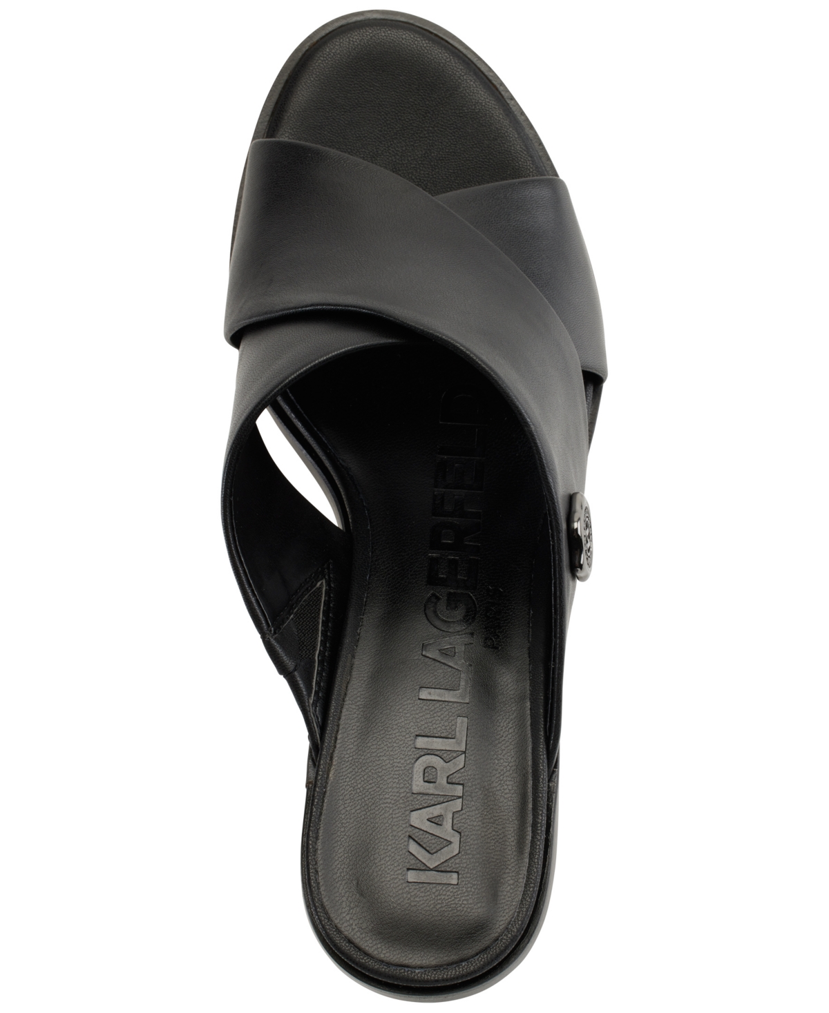 Shop Karl Lagerfeld Women's Henryk Crisscross Sandals In Vermillon