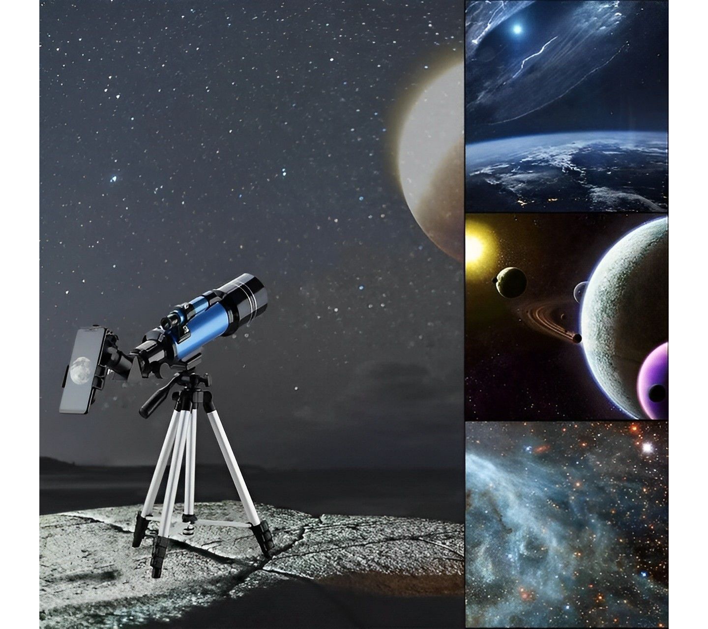 Детская игрушка SUGIFT 70mm Aperture Beginner Telescope, Ages 8+ — фото 3