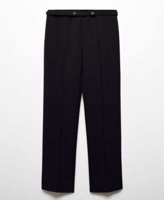 Women's Belt Straight-Fit Pants