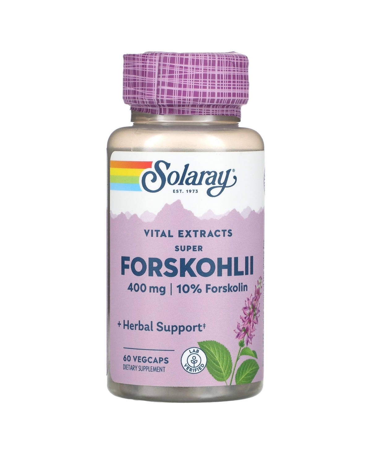 Super Forskohlii Root Extract 400 mg - 60 VegCaps - Assorted Pre-pack (See Table