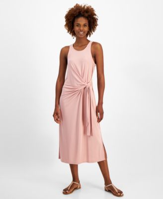 Nautica Jeans - Women's Side-Tie Slit Sleeveless Dress