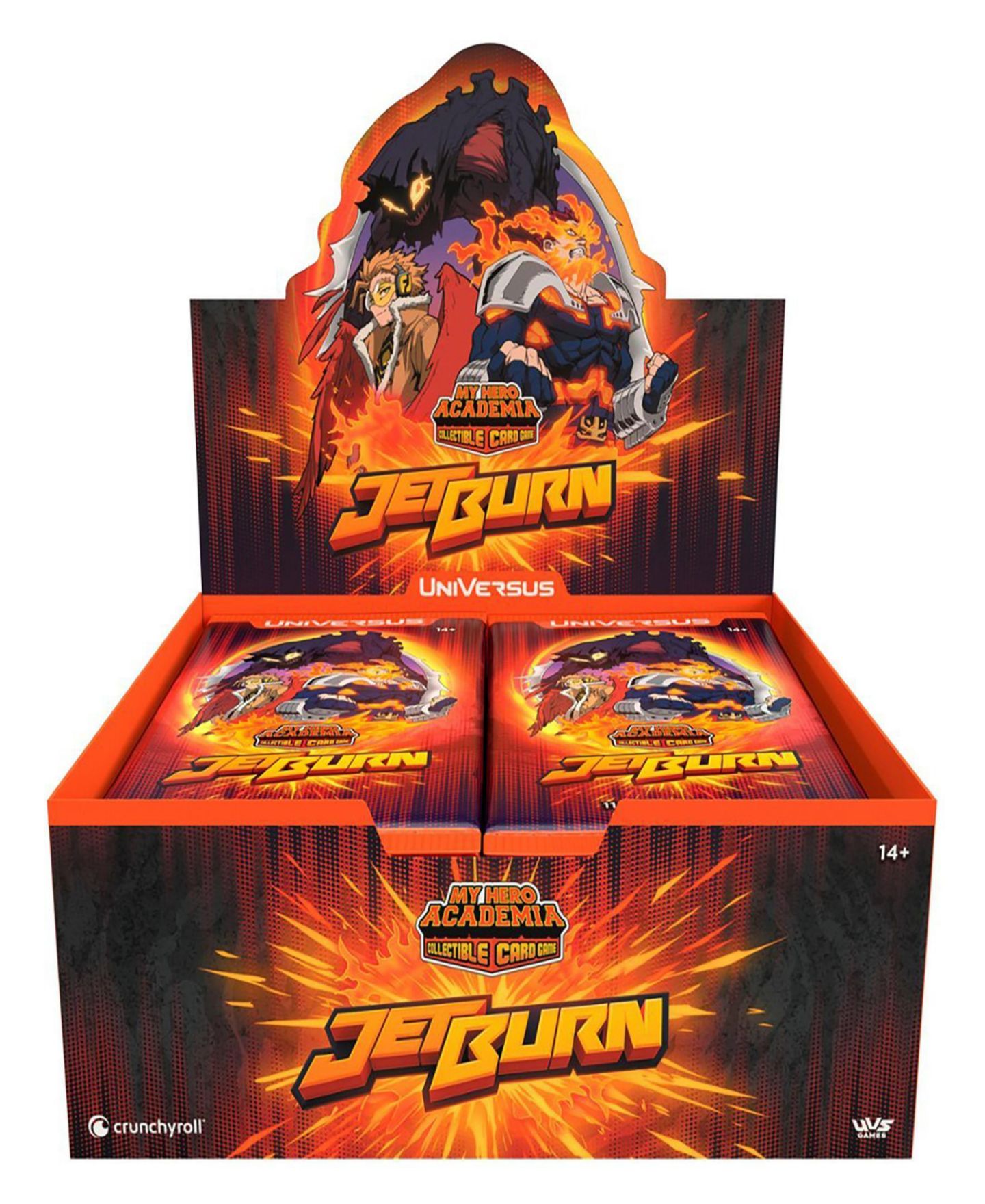 Детские фигурки UVS Games Jet Burn 24-Pack Booster Set, Ages 14+ — фото 2