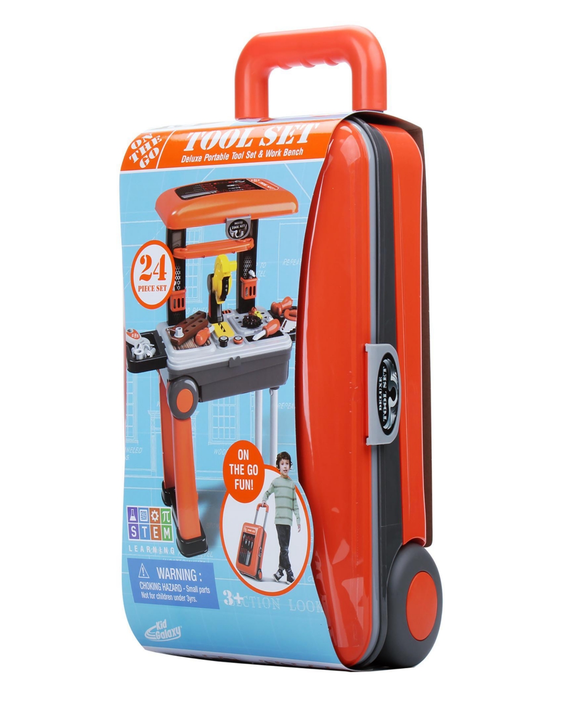 Kid Galaxy On The Go Carry On Tool Set In Multi