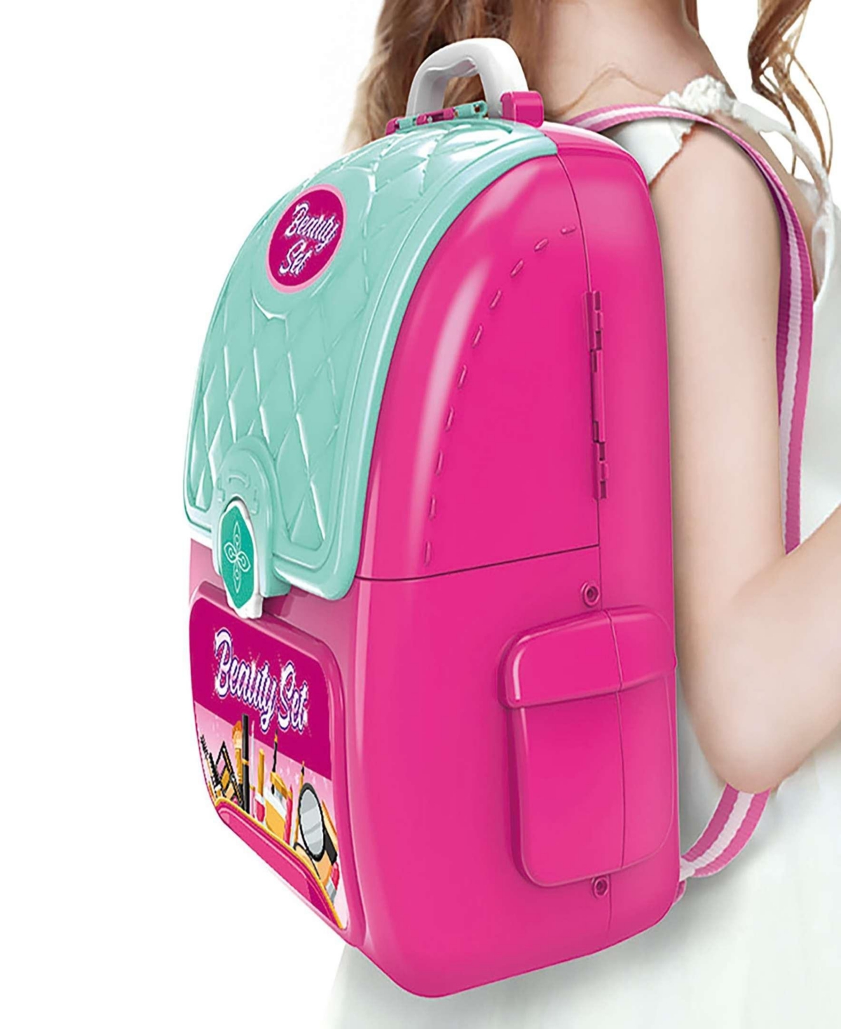 Kid Galaxy On The Go Backpack Pretend Vanity In Multi